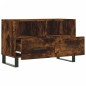 vidaXL Mueble para TV madera contrachapada roble ahumado 80x36x50 cm vidaXL Mueble para TV madera contrachapada roble ahumado 80x36x50 cm