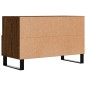 vidaXL Mueble para TV madera contrachapada roble marrón 80x36x50 cm vidaXL Mueble para TV madera contrachapada roble marrón 80x36x50 cm