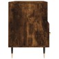 vidaXL Mueble de TV madera de ingeniería roble ahumado 102x36x50 cm vidaXL Mueble de TV madera de ingeniería roble ahumado 102x36x50 cm