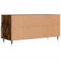 vidaXL Mueble de TV madera de ingeniería roble ahumado 102x36x50 cm vidaXL Mueble de TV madera de ingeniería roble ahumado 102x36x50 cm