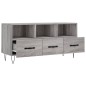 vidaXL Mueble de TV madera de ingeniería gris Sonoma 102x36x50 cm vidaXL Mueble de TV madera de ingeniería gris Sonoma 102x36x50 cm