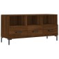 vidaXL Mueble de TV madera de ingeniería marrón roble 102x36x50 cm vidaXL Mueble de TV madera de ingeniería marrón roble 102x36x50 cm