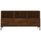 vidaXL Mueble de TV madera de ingeniería marrón roble 102x36x50 cm vidaXL Mueble de TV madera de ingeniería marrón roble 102x36x50 cm