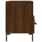 vidaXL Mueble de TV madera de ingeniería marrón roble 102x36x50 cm vidaXL Mueble de TV madera de ingeniería marrón roble 102x36x50 cm