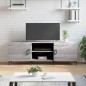vidaXL Mueble para TV madera de ingeniería gris Sonoma 150x30x50 cm vidaXL Mueble para TV madera de ingeniería gris Sonoma 150x30x50 cm