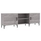 vidaXL Mueble para TV madera de ingeniería gris Sonoma 150x30x50 cm vidaXL Mueble para TV madera de ingeniería gris Sonoma 150x30x50 cm