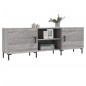 vidaXL Mueble para TV madera de ingeniería gris Sonoma 150x30x50 cm vidaXL Mueble para TV madera de ingeniería gris Sonoma 150x30x50 cm