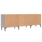 vidaXL Mueble para TV madera de ingeniería gris Sonoma 150x30x50 cm vidaXL Mueble para TV madera de ingeniería gris Sonoma 150x30x50 cm
