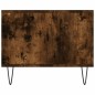 vidaXL Mesa de centro madera contrachapada roble ahumado 90x50x40 cm vidaXL Mesa de centro madera contrachapada roble ahumado 90x50x40 cm