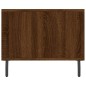 vidaXL Mesa de centro madera contrachapada roble marrón 90x50x40 cm vidaXL Mesa de centro madera contrachapada roble marrón 90x50x40 cm