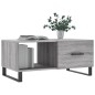 vidaXL Mesa de centro madera contrachapada gris Sonoma 90x50x40 cm vidaXL Mesa de centro madera contrachapada gris Sonoma 90x50x40 cm