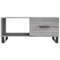 vidaXL Mesa de centro madera contrachapada gris Sonoma 90x50x40 cm vidaXL Mesa de centro madera contrachapada gris Sonoma 90x50x40 cm