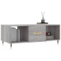 vidaXL Mesa de centro madera contrachapada gris Sonoma 102x50x40 cm vidaXL Mesa de centro madera contrachapada gris Sonoma 102x50x40 cm