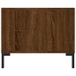 vidaXL Mesa de centro madera contrachapada roble marrón 102x50x40 cm vidaXL Mesa de centro madera contrachapada roble marrón 102x50x40 cm