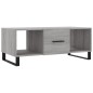vidaXL Mesa de centro madera contrachapada gris Sonoma 102x50x40 cm vidaXL Mesa de centro madera contrachapada gris Sonoma 102x50x40 cm