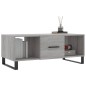 vidaXL Mesa de centro madera contrachapada gris Sonoma 102x50x40 cm vidaXL Mesa de centro madera contrachapada gris Sonoma 102x50x40 cm