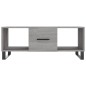 vidaXL Mesa de centro madera contrachapada gris Sonoma 102x50x40 cm vidaXL Mesa de centro madera contrachapada gris Sonoma 102x50x40 cm