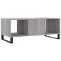 vidaXL Mesa de centro madera contrachapada gris Sonoma 102x50x40 cm vidaXL Mesa de centro madera contrachapada gris Sonoma 102x50x40 cm