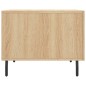 vidaXL Mesa de centro madera contrachapada roble Sonoma 50x50x40 cm vidaXL Mesa de centro madera contrachapada roble Sonoma 50x50x40 cm