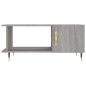 vidaXL Mesa de centro madera contrachapada gris Sonoma 90x50x40 cm vidaXL Mesa de centro madera contrachapada gris Sonoma 90x50x40 cm