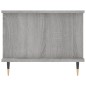 vidaXL Mesa de centro madera contrachapada gris Sonoma 90x50x40 cm vidaXL Mesa de centro madera contrachapada gris Sonoma 90x50x40 cm