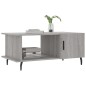 vidaXL Mesa de centro madera contrachapada gris Sonoma 90x50x40 cm vidaXL Mesa de centro madera contrachapada gris Sonoma 90x50x40 cm