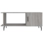 vidaXL Mesa de centro madera contrachapada gris Sonoma 90x50x40 cm vidaXL Mesa de centro madera contrachapada gris Sonoma 90x50x40 cm