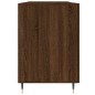 vidaXL Escritorio madera de ingeniería roble marrón 140x50x75 cm vidaXL Escritorio madera de ingeniería roble marrón 140x50x75 cm