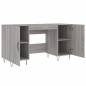 vidaXL Escritorio madera de ingeniería gris Sonoma 140x50x75 cm vidaXL Escritorio madera de ingeniería gris Sonoma 140x50x75 cm