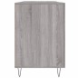 vidaXL Escritorio madera de ingeniería gris Sonoma 140x50x75 cm vidaXL Escritorio madera de ingeniería gris Sonoma 140x50x75 cm
