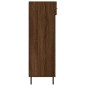vidaXL Zapatero madera de ingeniería roble marrón 60x35x105 cm vidaXL Zapatero madera de ingeniería roble marrón 60x35x105 cm