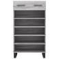 vidaXL Zapatero madera de ingeniería gris Sonoma 60x35x105 cm vidaXL Zapatero madera de ingeniería gris Sonoma 60x35x105 cm