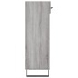 vidaXL Zapatero madera de ingeniería gris Sonoma 60x35x105 cm vidaXL Zapatero madera de ingeniería gris Sonoma 60x35x105 cm