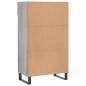 vidaXL Zapatero madera de ingeniería gris Sonoma 60x35x105 cm vidaXL Zapatero madera de ingeniería gris Sonoma 60x35x105 cm