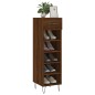 vidaXL Zapatero madera de ingeniería roble marrón 30x35x105 cm vidaXL Zapatero madera de ingeniería roble marrón 30x35x105 cm