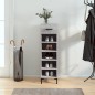 vidaXL Zapatero madera de ingeniería gris Sonoma 30x35x105 cm vidaXL Zapatero madera de ingeniería gris Sonoma 30x35x105 cm