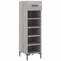 vidaXL Zapatero madera de ingeniería gris Sonoma 30x35x105 cm vidaXL Zapatero madera de ingeniería gris Sonoma 30x35x105 cm