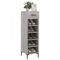 vidaXL Zapatero madera de ingeniería gris Sonoma 30x35x105 cm vidaXL Zapatero madera de ingeniería gris Sonoma 30x35x105 cm
