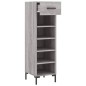 vidaXL Zapatero madera de ingeniería gris Sonoma 30x35x105 cm vidaXL Zapatero madera de ingeniería gris Sonoma 30x35x105 cm