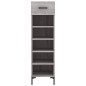 vidaXL Zapatero madera de ingeniería gris Sonoma 30x35x105 cm vidaXL Zapatero madera de ingeniería gris Sonoma 30x35x105 cm