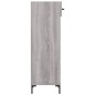 vidaXL Zapatero madera de ingeniería gris Sonoma 30x35x105 cm vidaXL Zapatero madera de ingeniería gris Sonoma 30x35x105 cm