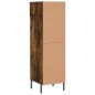 vidaXL Zapatero madera de ingeniería roble ahumado 30x35x105 cm vidaXL Zapatero madera de ingeniería roble ahumado 30x35x105 cm