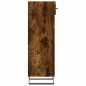 vidaXL Zapatero madera de ingeniería roble ahumado 30x35x105 cm vidaXL Zapatero madera de ingeniería roble ahumado 30x35x105 cm