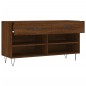 vidaXL Banco zapatero madera de ingeniería marrón roble 102x35x55 cm vidaXL Banco zapatero madera de ingeniería marrón roble 102x35x55 cm