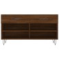 vidaXL Banco zapatero madera de ingeniería marrón roble 102x35x55 cm vidaXL Banco zapatero madera de ingeniería marrón roble 102x35x55 cm