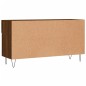 vidaXL Banco zapatero madera de ingeniería marrón roble 102x35x55 cm vidaXL Banco zapatero madera de ingeniería marrón roble 102x35x55 cm