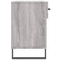 vidaXL Banco zapatero madera de ingeniería gris Sonoma 102x35x55 cm vidaXL Banco zapatero madera de ingeniería gris Sonoma 102x35x55 cm