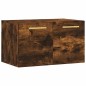vidaXL Armario de pared madera ingeniería roble ahumado 60x36,5x35 cm vidaXL Armario de pared madera ingeniería roble ahumado 60x36,5x35 cm