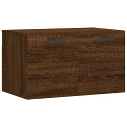 vidaXL Armario de pared madera ingeniería marrón roble 60x36,5x35 cm