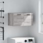 vidaXL Armario de pared madera de ingeniería gris Sonoma 60x36,5x35 cm vidaXL Armario de pared madera de ingeniería gris Sonoma 60x36,5x35 cm
